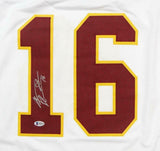 Jake Plummer Autographed White College Style Jersey- Beckett Authenticated *1