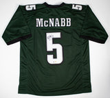 Donovan McNabb Signed Philadelphia Eagles Green Jersey (JSA) 6xPro Bowl Q.B.