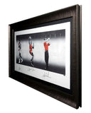 Michael Jordan Tiger Woods & Ali Signed "Legends of Sport" Platinum Litho UDA LE