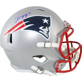 Christian Gonzalez Autographed New England Patriots F/S Helmet Beckett 51158