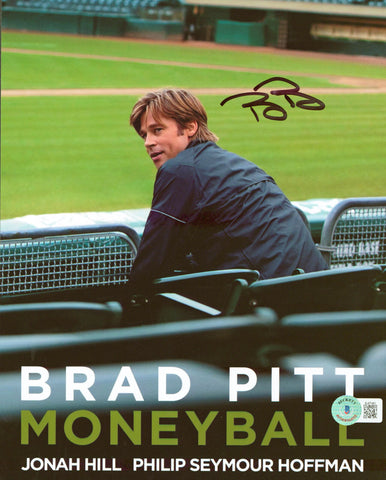 Athletics Billy Beane Moneyball Authentic Signed 8x10 Photo BAS #BJ67461