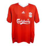 Fernando Torres Signed Liverpool Home Soccer Jersey #9 with Beckett COA
