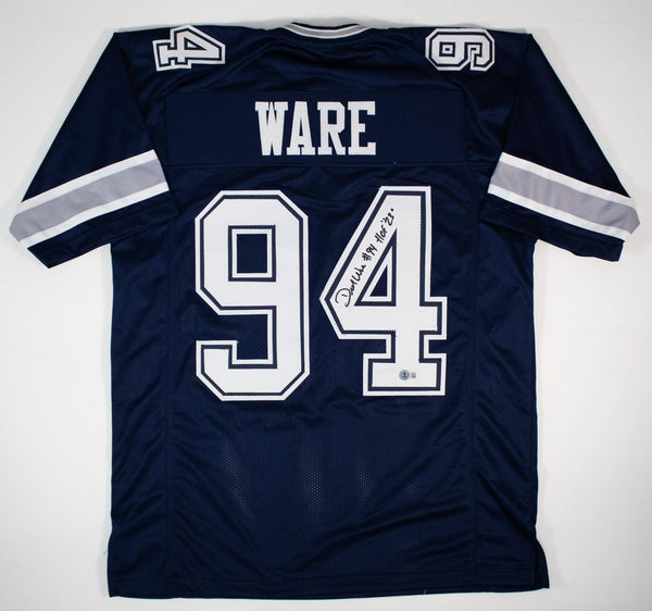 DeMarcus Ware Signed Dallas Cowboys Jersey "HOF 23" (Beckett) 9xPro Bowl L.B.