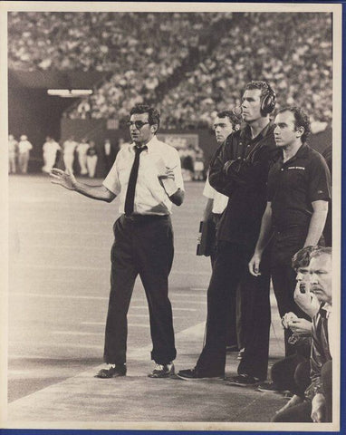 Joe Paterno Penn State 1983 Sugar Bowl wire 8x10 photo 119760