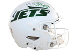 Breece Hall Autographed New York Jets 2026 ALT Helmet Speedflex Beckett 58547