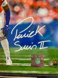 Patrick Surtain II Autographed Denver Broncos 8x10 Photo Plaque BAS COA