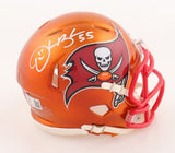 Derrick Brooks Signed Tampa Bay Buccaneer Mini Helmet (Beckett) 11xPro Bowl L.B.