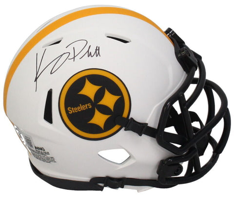 Kenny Pickett Autographed Steelers Lunar Eclipse Speed Mini Helmet Beckett