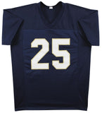 Raghib Rocket Ismail Signed Notre Dame Jersey Play Like A Champion Today Beckett