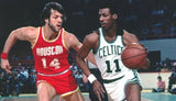 Charlie Scott Signed Boston Celtics Photo Jersey Inscribed "HOF 2018" (Beckett)