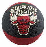 Bulls Michael Jordan Signed Chicago Bulls Mini Logo Basketball BAS #AE13994