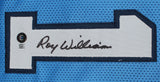 UNC Roy Williams Authentic Signed Carolina Blue Pro Style Jersey BAS Witnessed