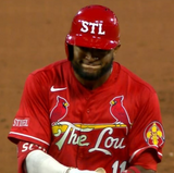 Victor Scott Signed Rawlings Adirondak Pro Bat (Beckett) St. Louis Cardinals C.F