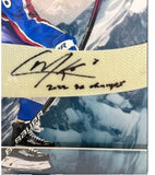 Cale Makar Autographed Stick Blade Inscribed "2022 SC Champs" Lighted Shadowbox