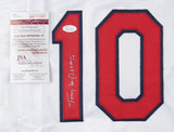 Tony La Russa Signed St Louis Cardinals Jersey (JSA COA) 4xNL Manager o/t Year