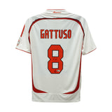 Gennaro Gattuso Signed AC Milan Soccer Jersey #8 with Beckett COA