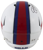 Bills Jim Kelly Authentic Signed White Full Size Speed Rep Helmet BAS Witnessed