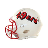 George Kittle Autographed San Francisco 49ers Helmet Pro Retro Beckett 58567