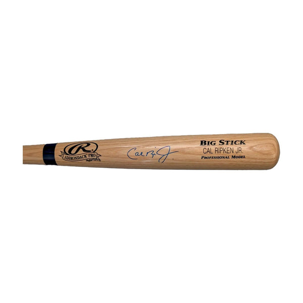 Cal Ripken Jr. Autographed Rawlings Adirondack Pro Big Stick Baseball Bat - PSA