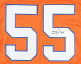 Frank Clark Signed Denver Broncos Jersey (JSA) Super Bowl LIV Champ / Def. Line