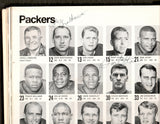 Packers Autographed Super Bowl II Program With Sigs Incl Bart Starr & Henry Jord