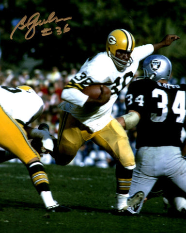 Packers running back BEN WILSON Signed 8x10 Photo #7 AUTO - SB II Champ