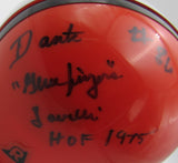 Browns HOFers (2) Lavelli & Mitchell Signed/Autographed Mini Helmet JSA 201581