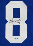 Matt Hasselbeck Autographed Light Blue Pro Style Jersey - Beckett W Hologram