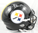 John Stallworth Autographed Steelers F/S Speed Helmet- Beckett Holo