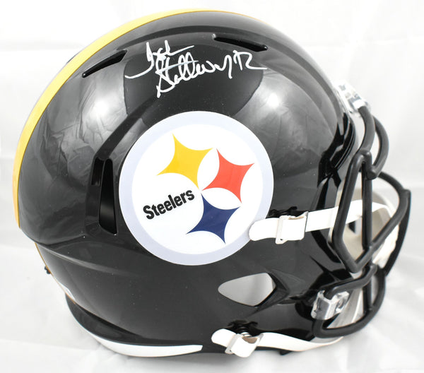 John Stallworth Autographed Steelers F/S Speed Helmet- Beckett Holo
