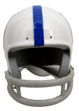 Bill Polian HOF Signed/Inscr Indianapolis Colts Mini Football Helmet JSA 213104