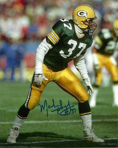 Packers Hall of Famer MARK MURPHY Signed 8x10 Photo #2 AUTO ~