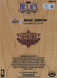 Lakers Magic Johnson Signed 5x7 Upper Deck Supreme Hard Court Card BAS #1W091778