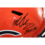 Mike Singletary Signed Chicago Bears F/S Replica Helmet 22 Alt HOF BAS 58603