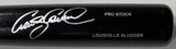 Cubs Manager CRAIG COUNSELL Signed Louisville Slugger Black Bat AUTO - BAS