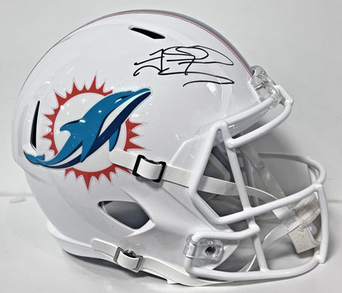 Tua Tagovailoa Miami Dolphins Signed Riddell Speed Replica Helmet Auto Fanatics