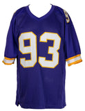 John Randle Signed Minnesota Vikings Jersey Inscribed #93 (JSA COA) HOF 2010