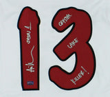 Ari Lehman Signed Friday the 13th Custom White Jersey with "Kill For Mother"