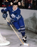 Mike Walton Signed Toronto Maple Leafs Logo Hockey Puck Inscr "67 Cup" (Beckett)