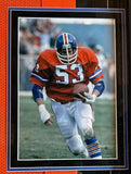 Randy Gradishar Autographed/2x Inscribed Deluxe Framed Broncos Jersey BAS COA