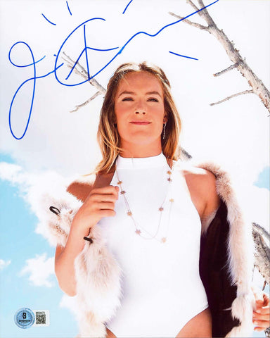 Jamie Anderson Winter Olympics Authentic Signed 8x10 Vertical Photo BAS 3