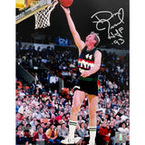 Dan Issel Signed Denver Nuggets Jersey (JSA COA) Ex Kentucky Wildcats HOF Center