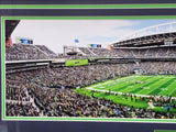 CENTURYLINK FIELD FRAMED UNSIGNED 12X36 PANORAMIC PHOTO SEATTLE SEAHAWKS 210993