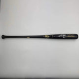 Autographed/Signed Christian Yelich "Yeli" Black Louisville Slugger Bat JSA COA