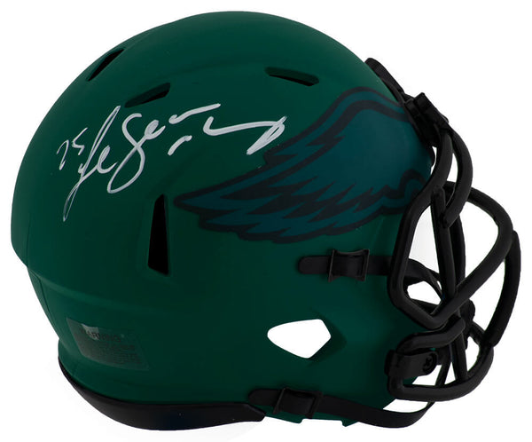 LeSean McCoy Signed Eagles RAVE Riddell Speed Mini Helmet - (SCHWARTZ COA)