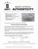 Super Bowl MVP's Autographed Football With Sigs Incl Bart Starr, Joe Montana, Te