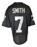 Geno Smith Las Vegas Signed Black Football Jersey BAS