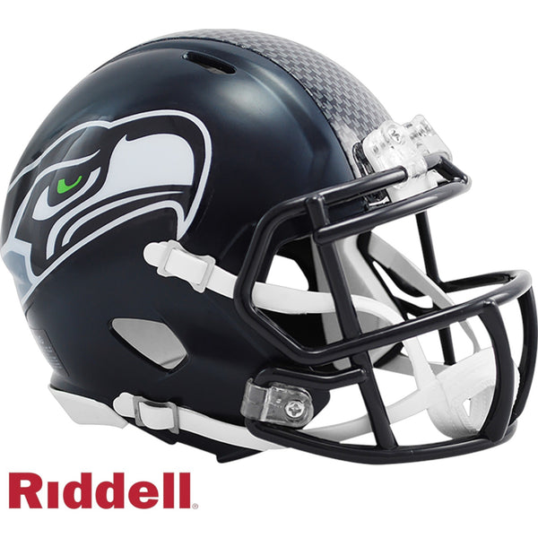 Seattle Seahawks Riddell New In Box Speed Mini Helmet 53315