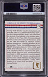 Herb Brooks Signed 1991 Impel US Olympic HOF #72 Card Graded 7 Auto 10! PSA Slab