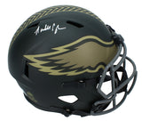 Randall Cunningham Autographed Eagles '2025 STS'' Full Size Speed Helmet Beckett